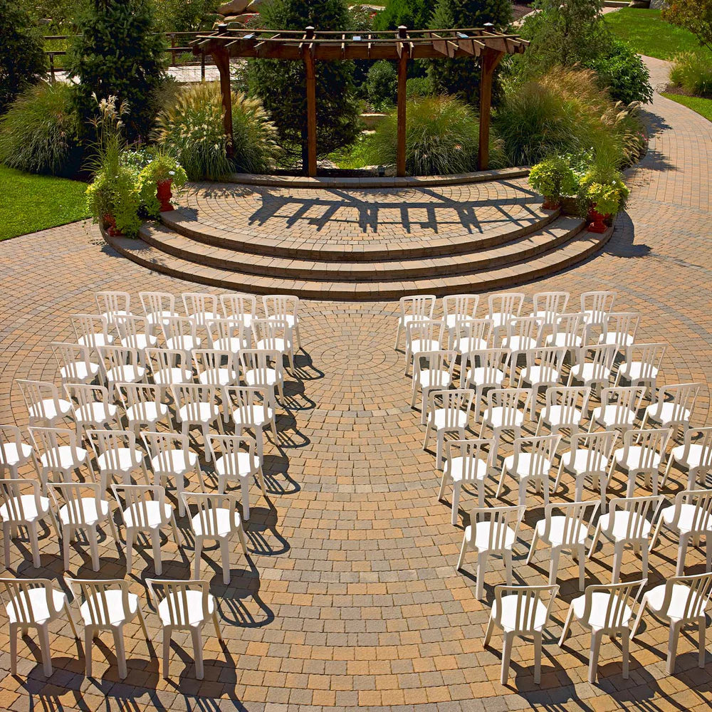 Bistro - White Stacking - Resin