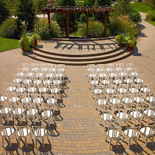 Bistro - White Stacking - Resin